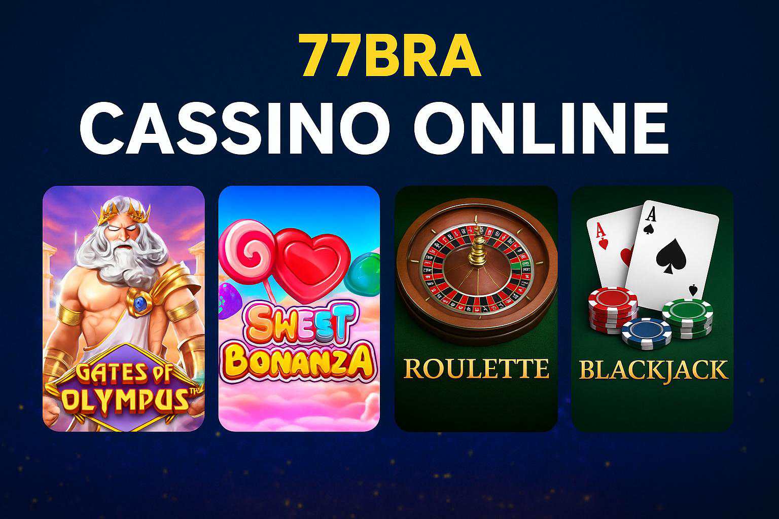 Jogos de cassino online inovadores e emocionantes na 77BRA