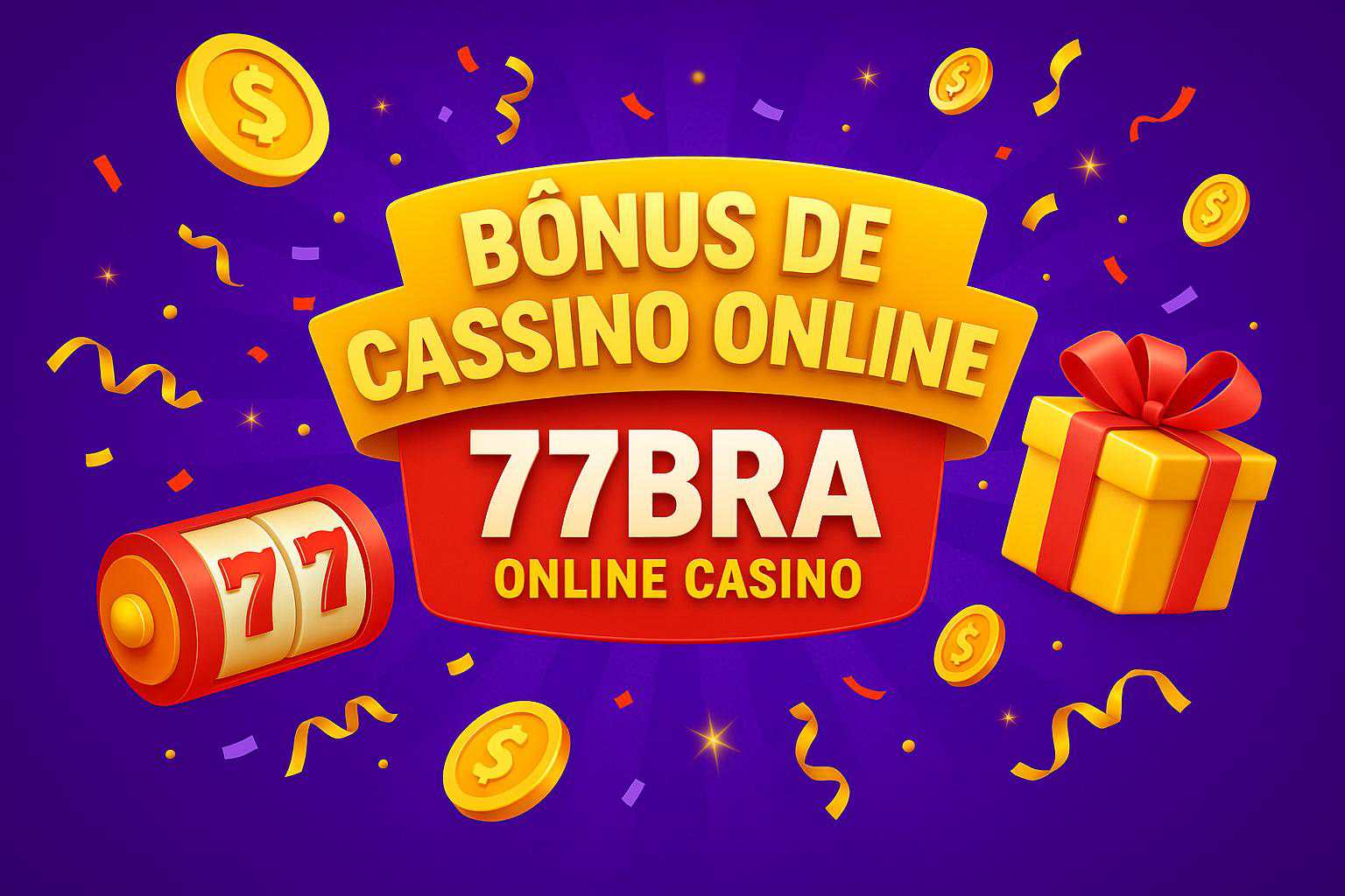O bônus promocional 77BRA é uma ótima maneira de começar sua aventura
