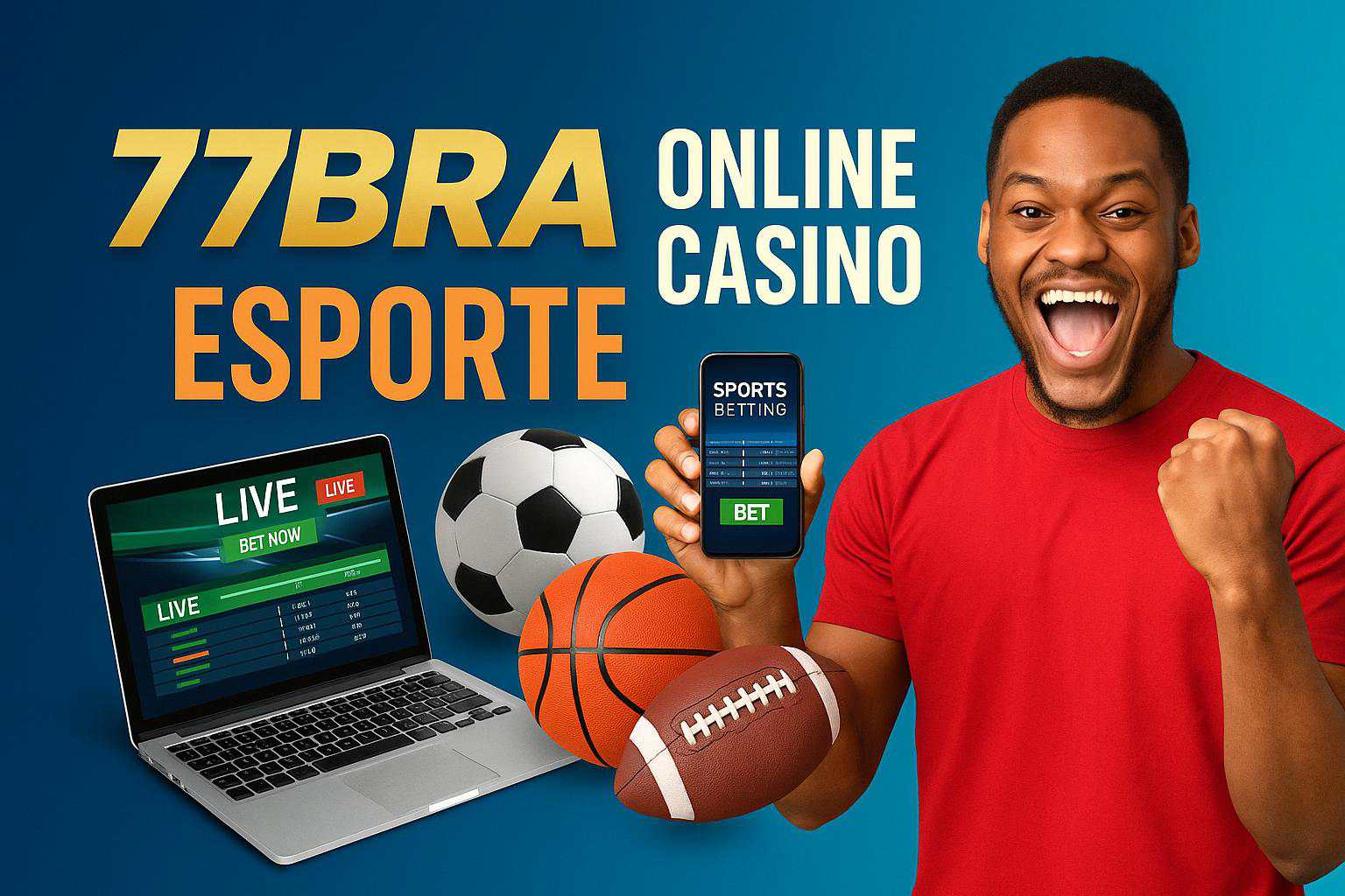 Aposte em apostas esportivas no cassino online 77BRA