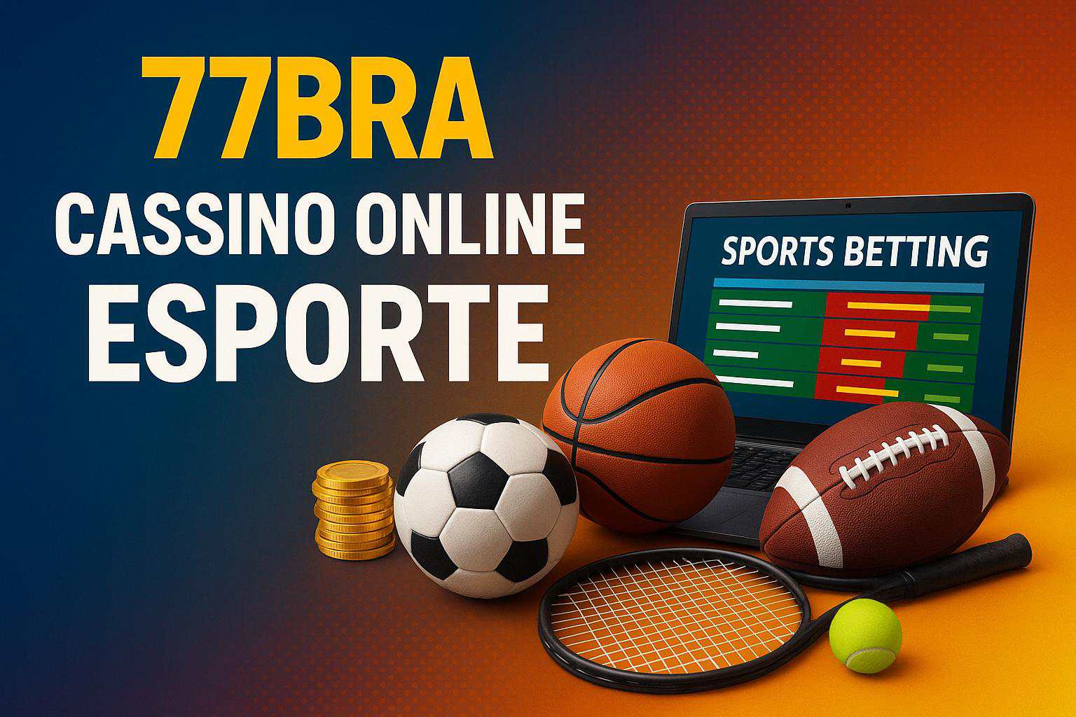 Apostas esportivas no cassino online 77BRA