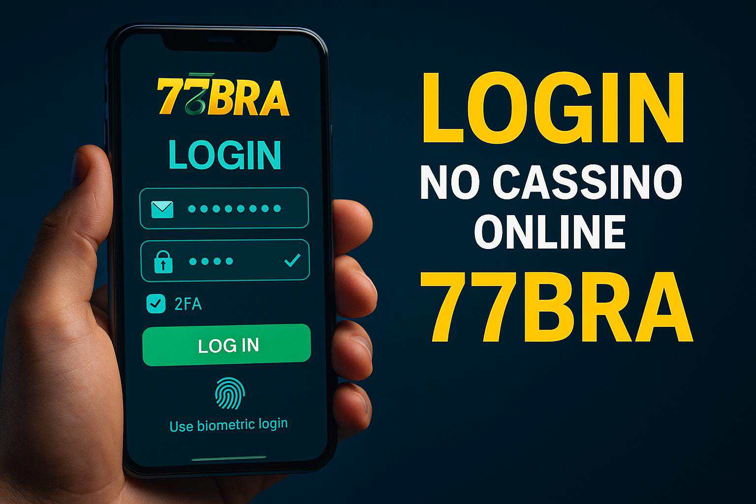 Não Perca tempo, o rRgistro na site 77BRA